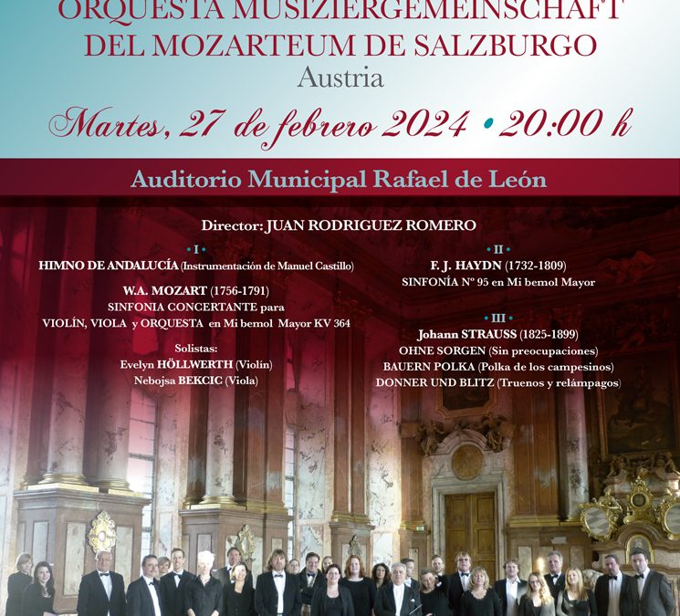 Orquesta del “Mozarteum” de Salzburgo (Austria)
