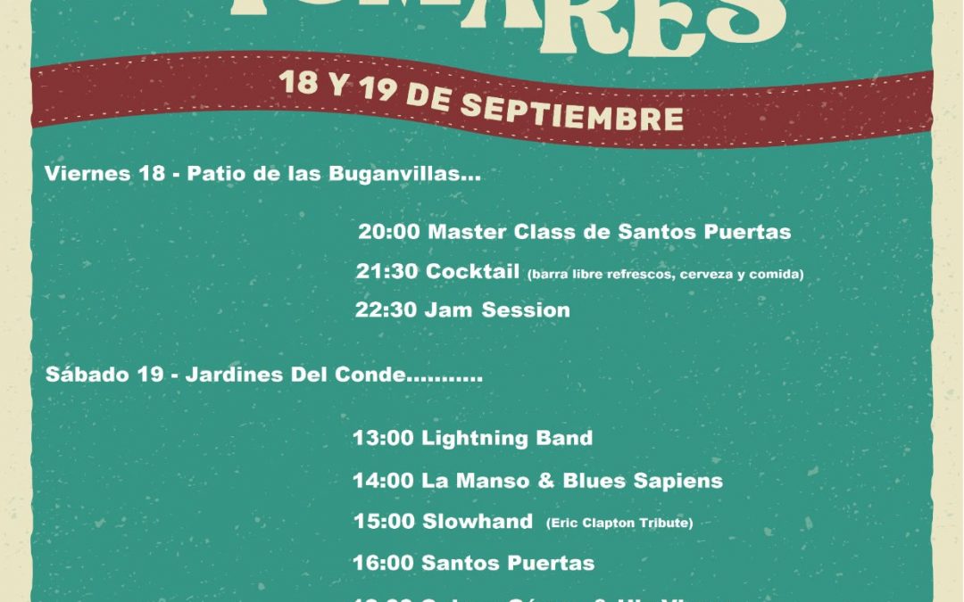 ABONO FESTIVAL DE BLUES + MASTER CLASS